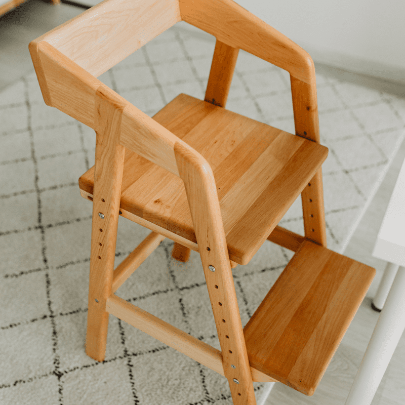 Растущий стул натуральный 6
